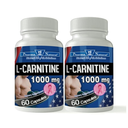 Pharma Natural L-Carnitine 1000 mg Caps 60+60