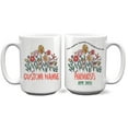 thumbnail image 1 of Pharmacist Coffee Mug – Custom Ceramic Cup – Ideal Gift for Pharmacy Professionals – Features Nature-Inspired Art – Custom Name Option, 1 of 6