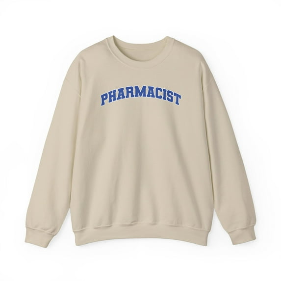 Pharmacist Sweatshirt Gifts Crew Neck Shirt Long Sleeve Unisex