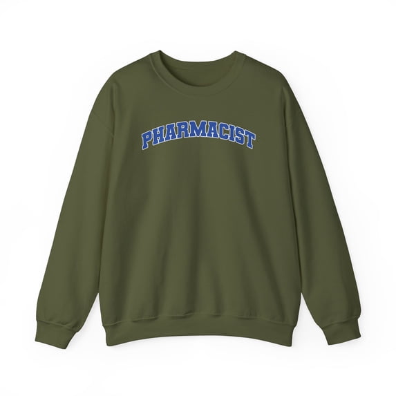 Pharmacist Sweatshirt Gifts Crew Neck Shirt Long Sleeve Unisex