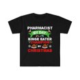 thumbnail image 1 of Pharmacist by day Binge Eater by Christmas Unisex T-shirt S-3XL, 1 of 2