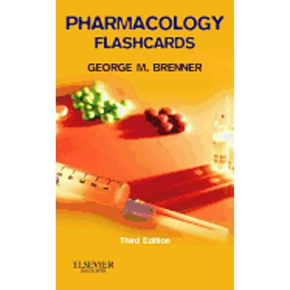 Pre-Owned Pharmacology Flash Cards, 3e Paperback
