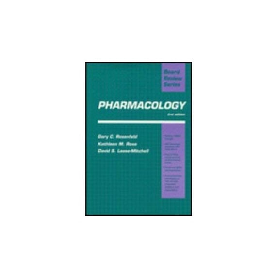 Pre-Owned Pharmacology (Paperback) 0683073613 9780683073614