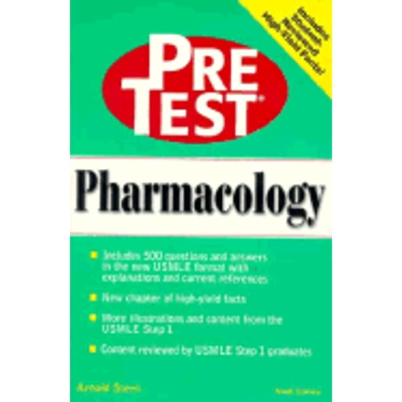 Pre-Owned Pharmacology : Pretest Self-Assessment and Review