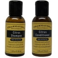 thumbnail image 1 of Pharmacopia Citrus Shampoo & Conditioner lot of 8 each (4 of each) 1.2oz bottles., 1 of 1