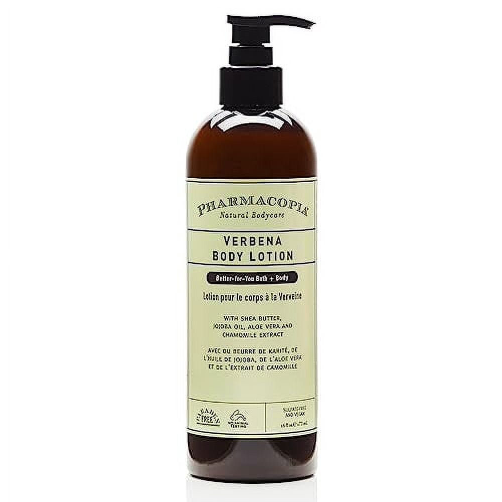 Pharmacopia Verbena Body Lotion Hydrating Natural Moisturizer with