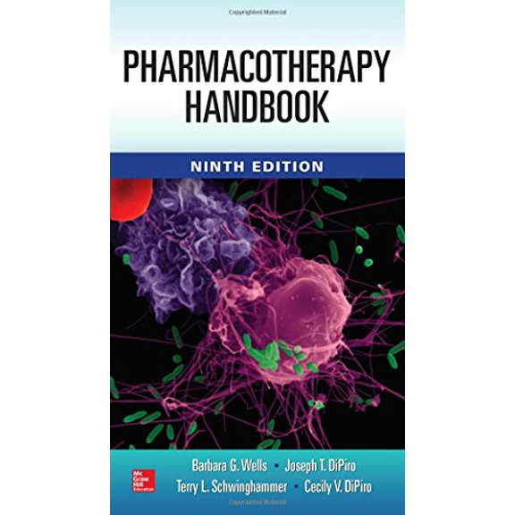 Pre-Owned Pharmacotherapy Handbook (Paperback) 0071821287 9780071821285