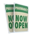 thumbnail image 1 of Pharmacy (2-PACK) 24" x 36" Plastic Signs | Sign Insert 4mm Corrugated Plastic Signs Storefront Window Poster, 1 of 2