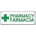 thumbnail image 1 of Pharmacy Farmacia | 36" X 96" Banner | Heavy Duty 13oz. Outdoor Vinyl Single Sided With Grommets | Made in The USA, 1 of 4