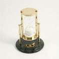 thumbnail image 1 of Pharmacy Green Marble 30 Minute Sand Timer w/Brass Accents QGM21492, 1 of 1