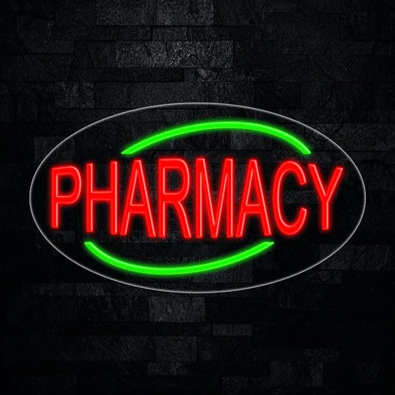 Pharmacy LED Neon Sign 28"L x 16"H #34270