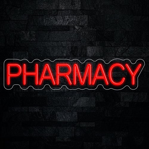 Pharmacy Neon LED Sign 27"L x 6"H #32590