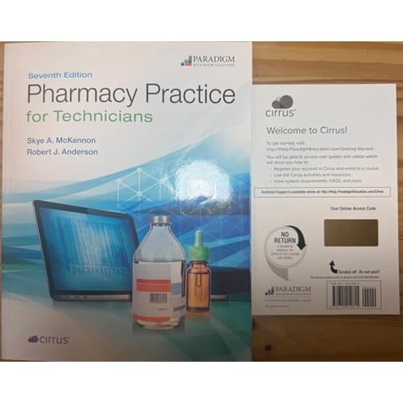 Pharmacy Practice for Technicians: Text (Paperback) by Skye A. McKennon, Robert J. Anderson