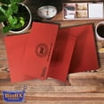 thumbnail image 1 of Pharmacy Rx Folder - 1 inch Spine - Fits 150 to 200 prescriptions - Red - 100 per Pack by Sponix BioRx, 1 of 4