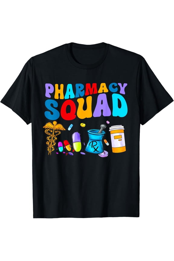 Pharmacy Squad Shirt Pharmacist Pharmacy Technician T-Shirt