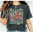 thumbnail image 1 of Pharmacy Tech Shirt, Pharmacy Technician T-Shirts, Pharmacist Graduation Gift, Retro Pharmacy Tee, Pharmacy School Graduation Shirt, LS208, 1 of 2