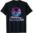 thumbnail image 1 of Pharmacy Technician | CPhT Pharmacist Health Care Workers T-Shirt Black 2X-Large, 1 of 4