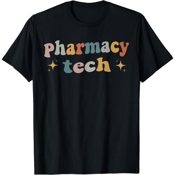 Pharmacy Technician Certified Pharm Tech Pharmacist groovy T-Shirt