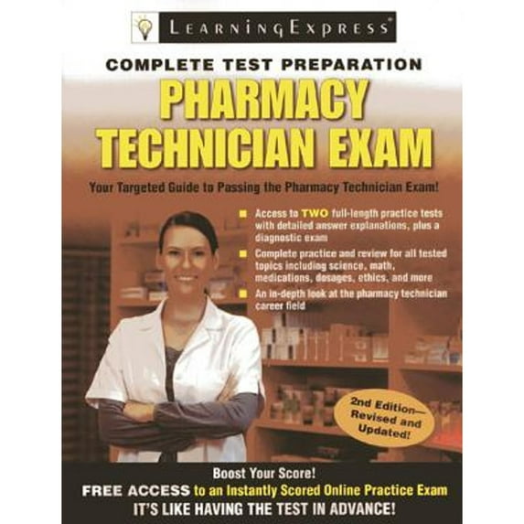 Pharmacy Technician Exam (Paperback) by Learning Express LLC