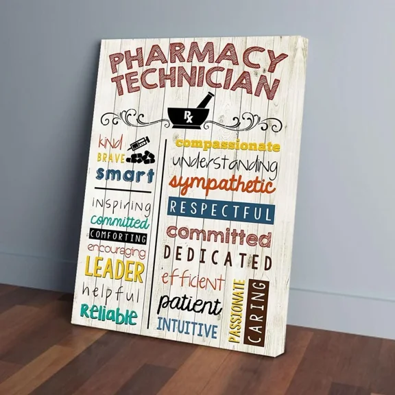 Pharmacy Technician Prints Prints For Home Or Office Perfect Gift For Everyone