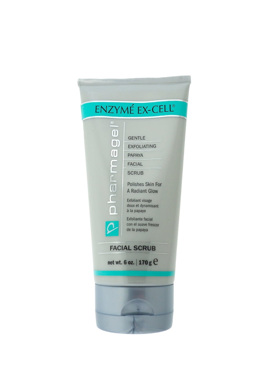 Pharmagel Enzyme Ex-Cell Facial Scrub , 6 oz Scrub