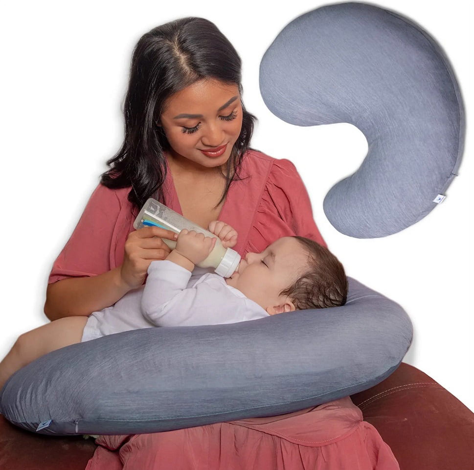 Leachco All Nighter Total Body Pregnancy Pillow, Ivory