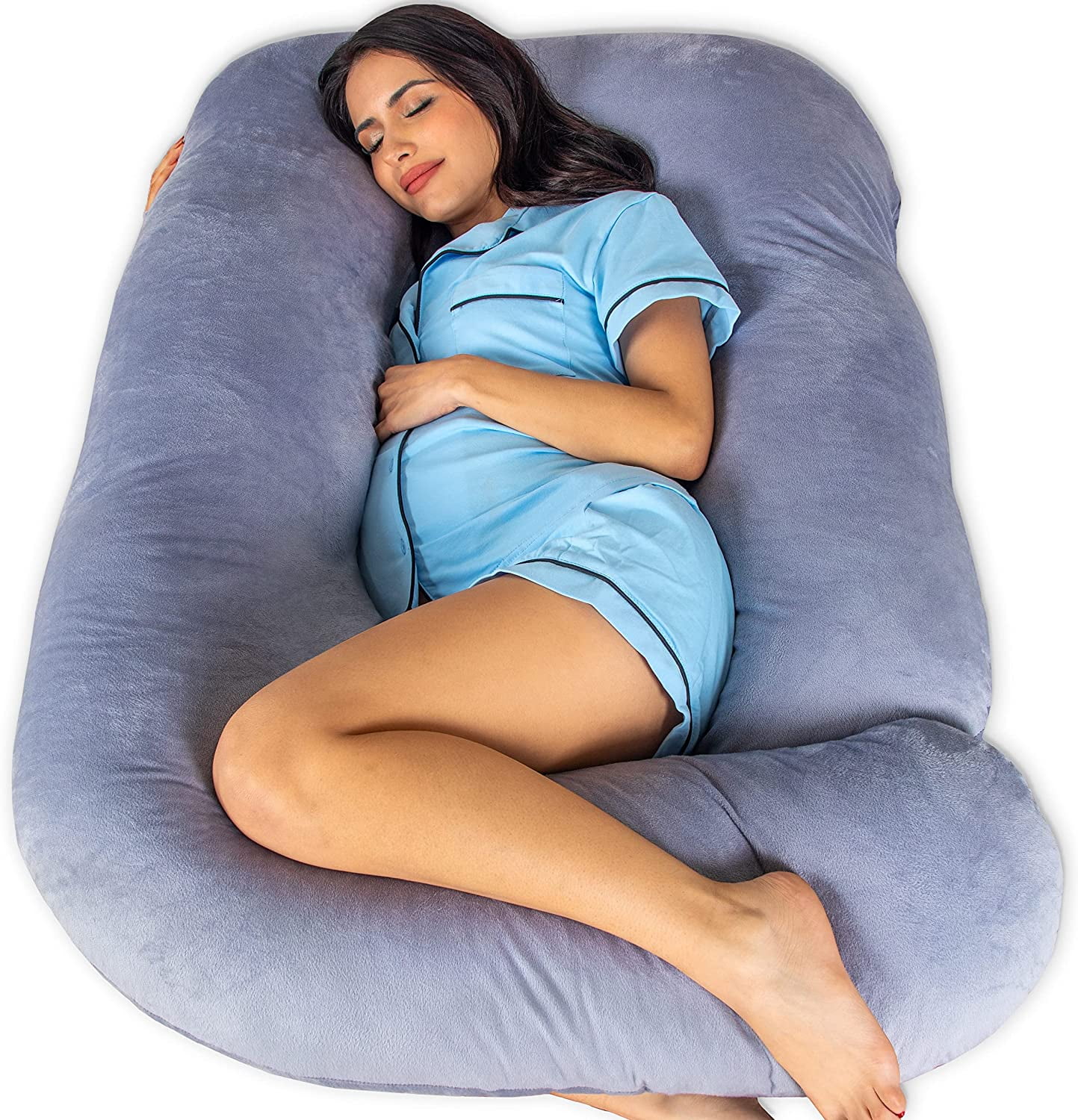 Maternity Pillow U Shape， Pregnancy Pillows for Sleeping， Body Pillow， Full  Body Pillow，Back Hip Leg Abdominal Support Soft and Comfortable Maternity  Pillow， Pillowcase Removable Easy to Clean… - Yahoo Shopping