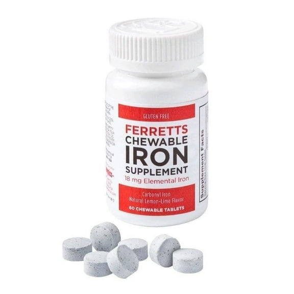 Pharmics Ferretts Chewable Iron Supplement