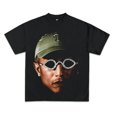 Pharrell Williams Graphic T Shirt Tee Unisex, Color: Black, Size: S