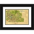 thumbnail image 1 of Pharus 24x17 Black Ornate Wood Framed with Double Matting Museum Art Print Titled - St. Louis Missouri Worlds Fair - Pharus 1904, 1 of 4
