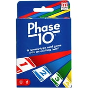 Phase 10 Card Game, Family Game for Adults & Kids, Challenging & Exciting Rummy-Style Play