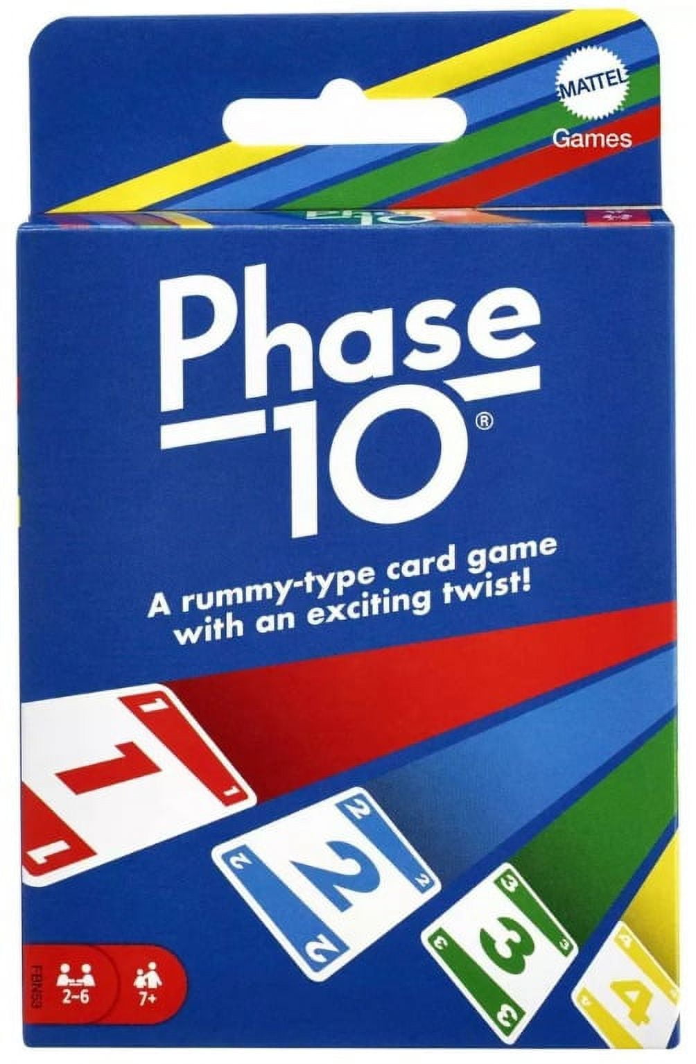 Phase 10 Card Game Styles May Vary (Pack of 8)