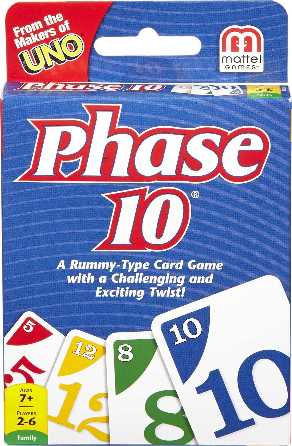 Mattel Phase 10 Twist Card Game