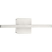 Progress Lighting Phase LED Vanity Light - Matte Black, Color Selectable, 11W, Damp Rated For Bathroom