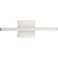 thumbnail image 1 of Phase 5 Collection 16 in. Brushed Nickel Slim Modern 3CCT Integrated LED Linear Vanity Light, 1 of 13
