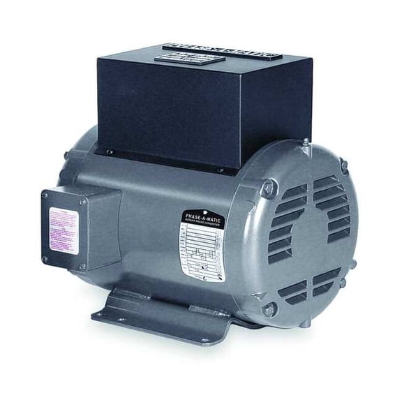 Phase-A-Matic Phase Converter,Rotary,3 HP,208-240V R-3