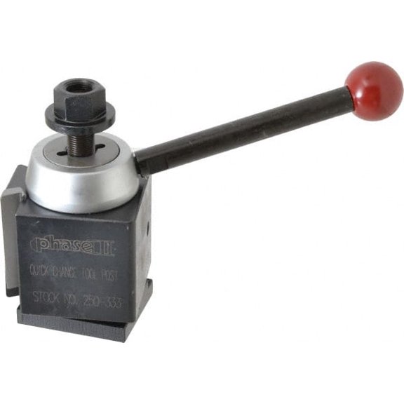 Phase II 13 to 18 Inch Lathe Swing, Wedge Type Quick Change Tool Post
