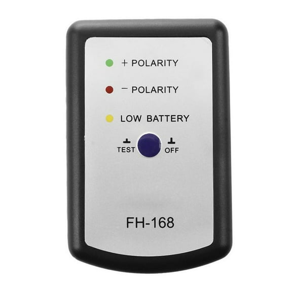 Phase Meter Audio Speaker 10.5X7X2.5 Cm Positive Negative Polarity 1 X 9V 6F22 Battery Phasemeter For Auto Car Detector