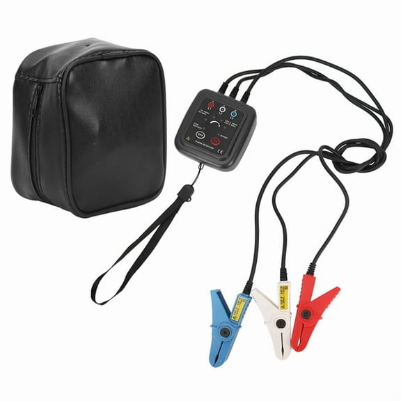 Phase Rotation Monitor Phase Sequence Meter ETCR1000C Non Contact Phase Sequence Detector Magnetic Base Phase Meter,1 * ETCR1000C Magnetic Base Meter