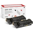 thumbnail image 1 of Phaser 3330 Workcentre 3335 3345 Black Standard Capacity Toner Cartridge 2 Pack (2,800 Pages/Pack) - 106R03620 Toner Cartridge Replacement for Xerox 3330 3335 3345 Printe, 1 of 7