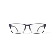 Phat Farm Men s HV705 Square Prescription Eyeglasses with Case, Navy