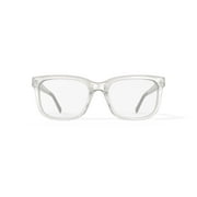 Phat Farm Men s HV725 Square Prescription Eyeglasses with Case, Crystal