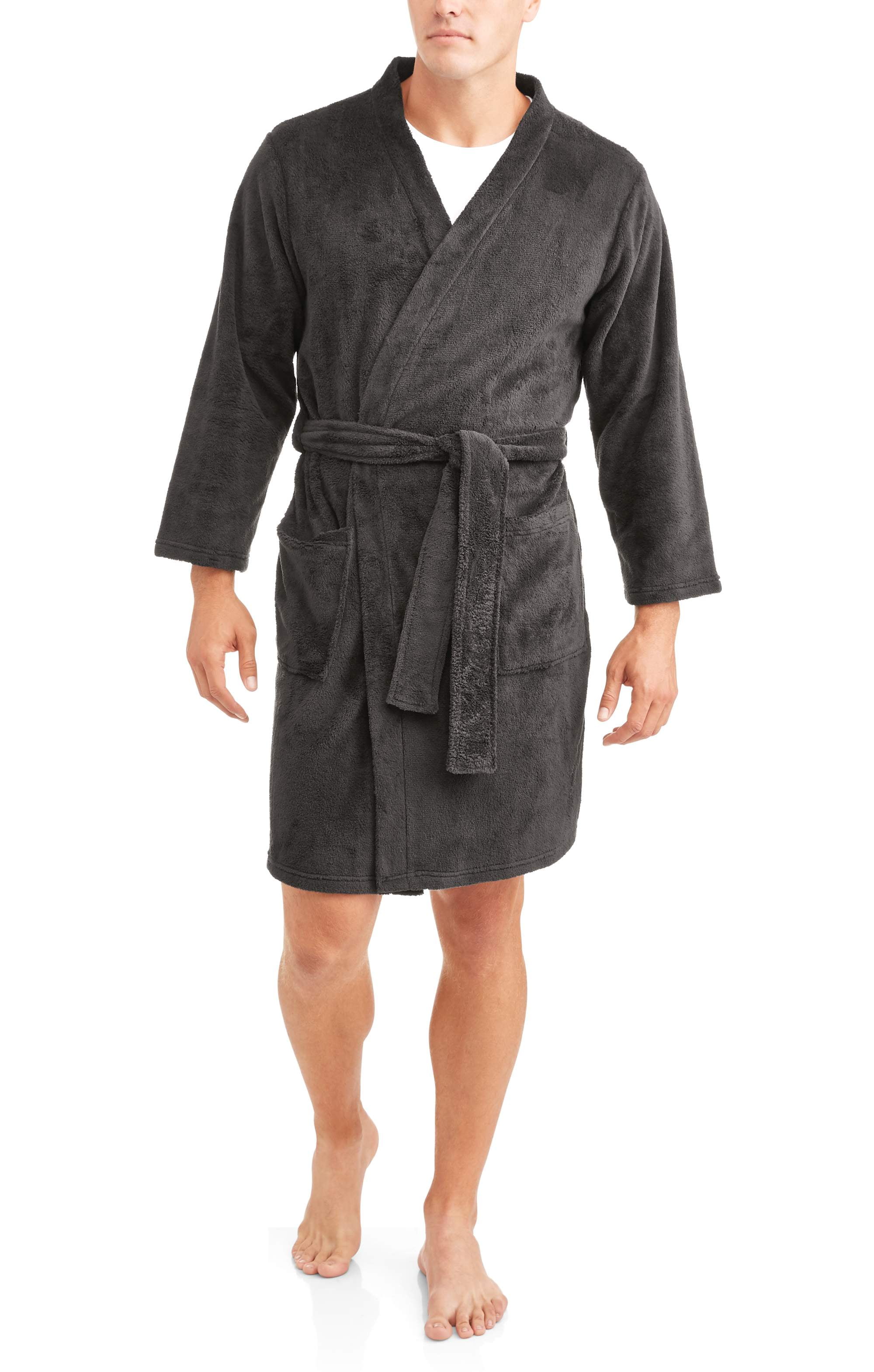 Phat Farm Men's Plush Loungewear Robe