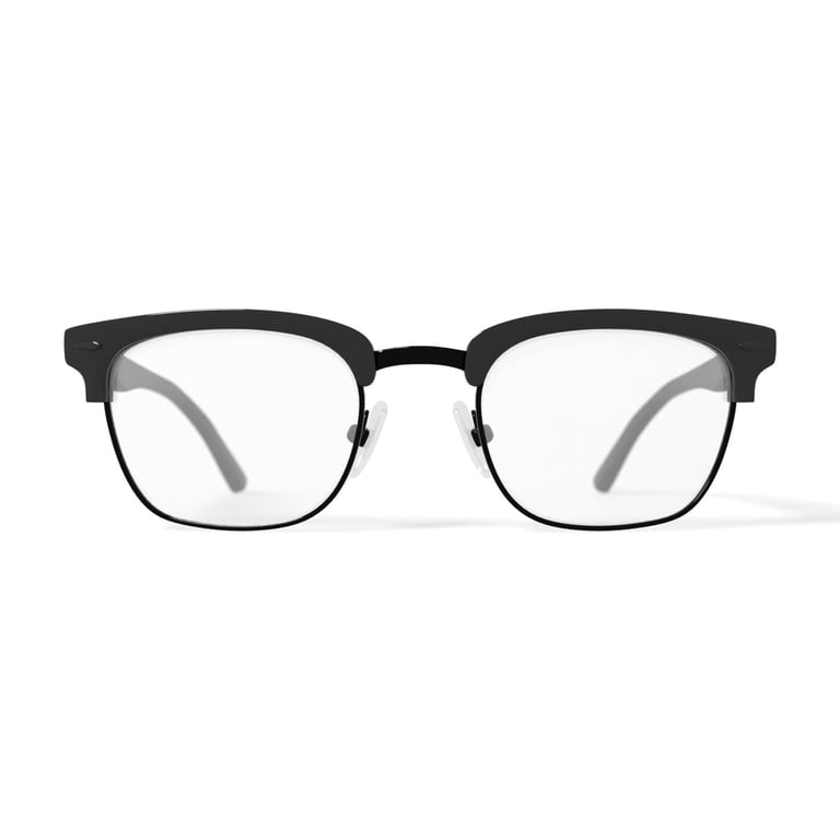 Phat Farm Men's HV712 Browline Prescription Eyeglasses with Case