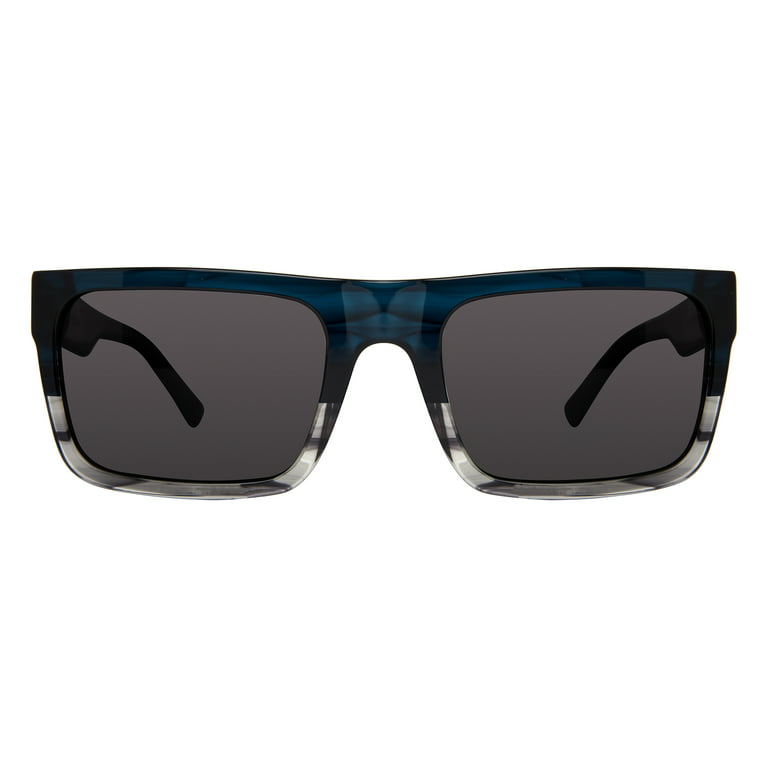 Phat Farm Rx-Able Men’s Sunglasses with Case, Hv109, Black Gradient,  62-23-155