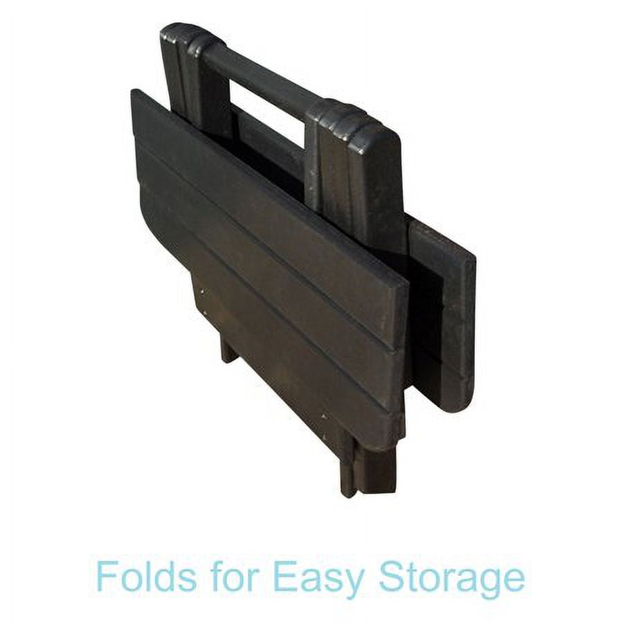 Phat Tommy Recycled Plastic Folding Patio Side Table