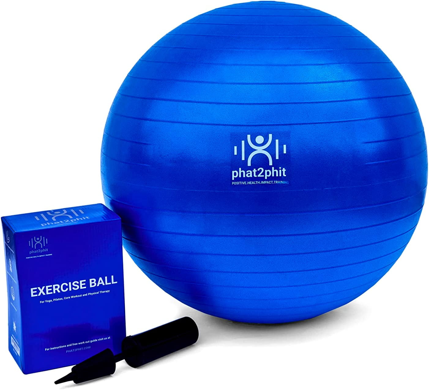 NEW- Crane~Fitness BALANCE PODS~Set of 2~Blue Exercise Core Pilates Yoga