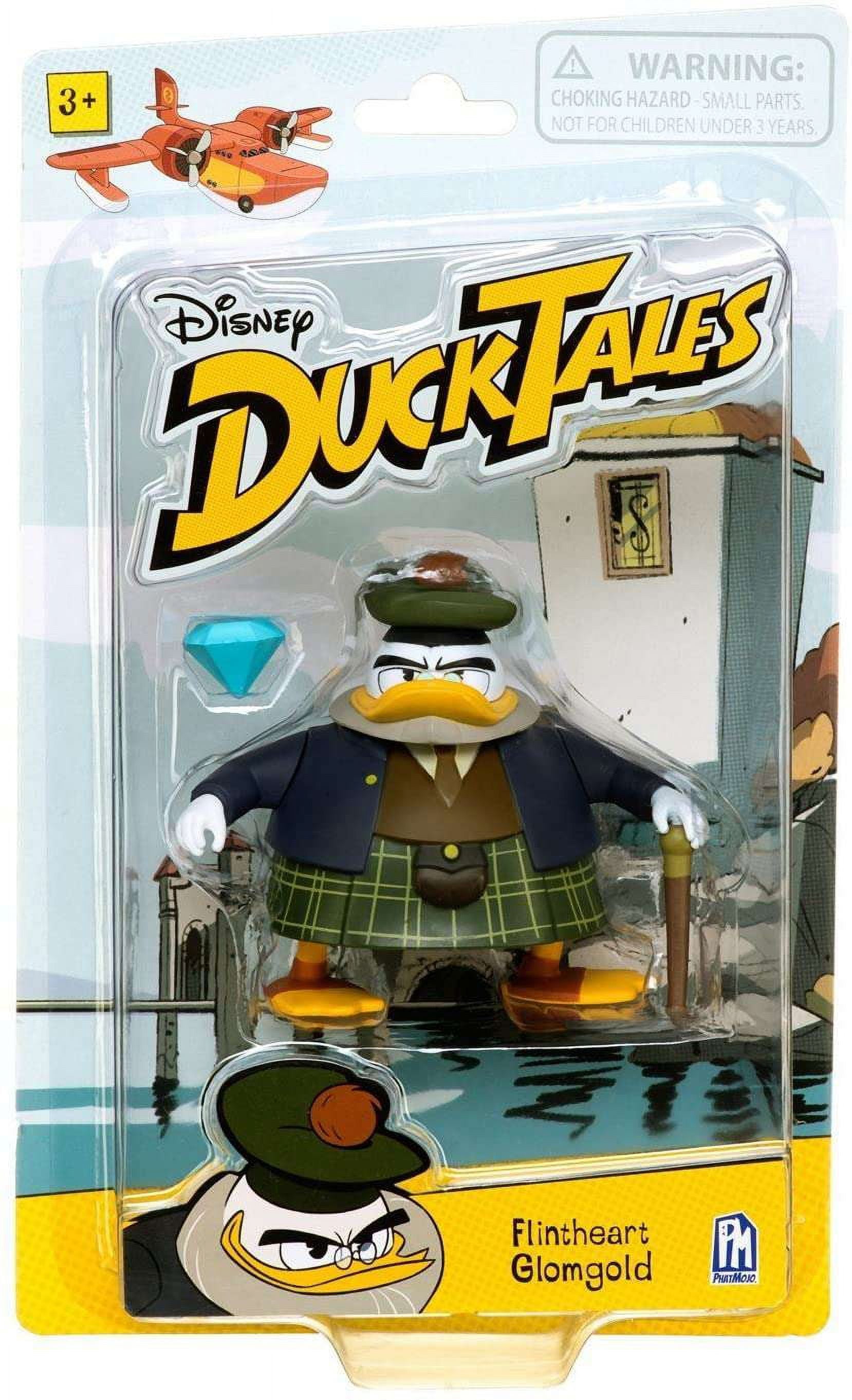 PhatMojo Disney Pato Cuentos Flintheart Glomgold Action Figure
