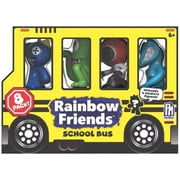 PhatMojo Rainbow Friends Series 2 School Bus Figure, 8 Pack