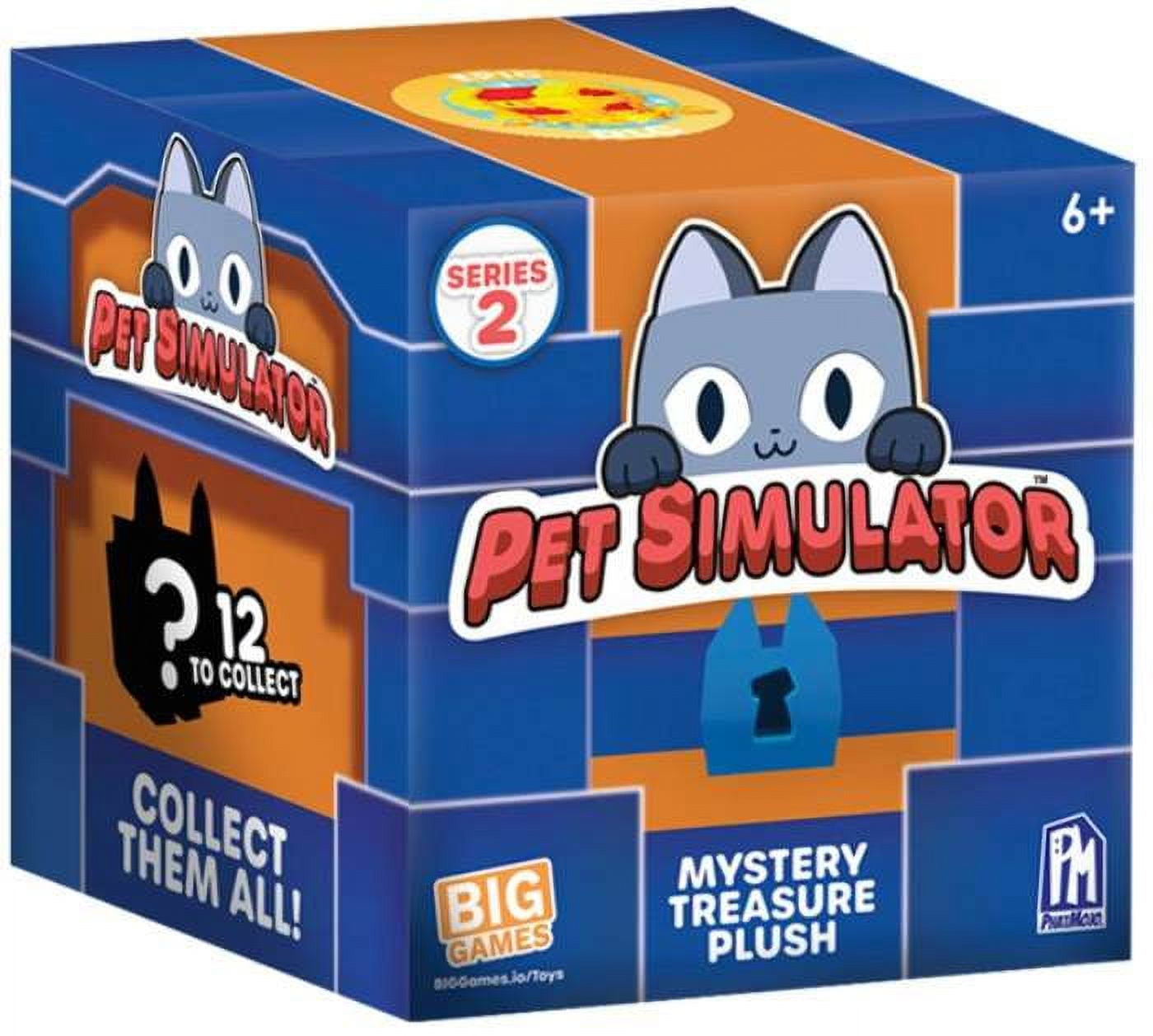 PhatMojo Roblox Series 2 Mystery Treasure Plush Mystery Pack with RANDOM Figure and Epic DLC Code